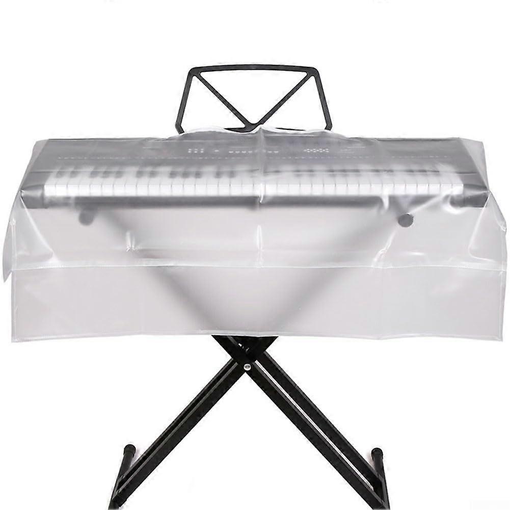 PEVA Electronic Keyboard Dust Cover protects your instruments from dirt, suitable for 61/88 keys (88 keys) 88 Key.