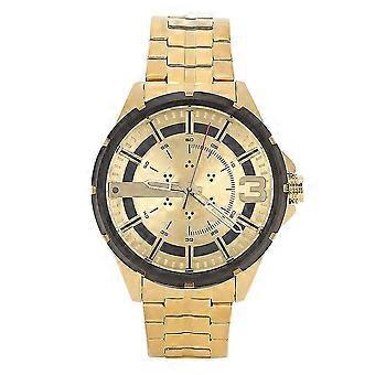 Fashionable Men's Waterproof Quartz Watch with Steel Strap - Stylish Business Wristwatch for Men