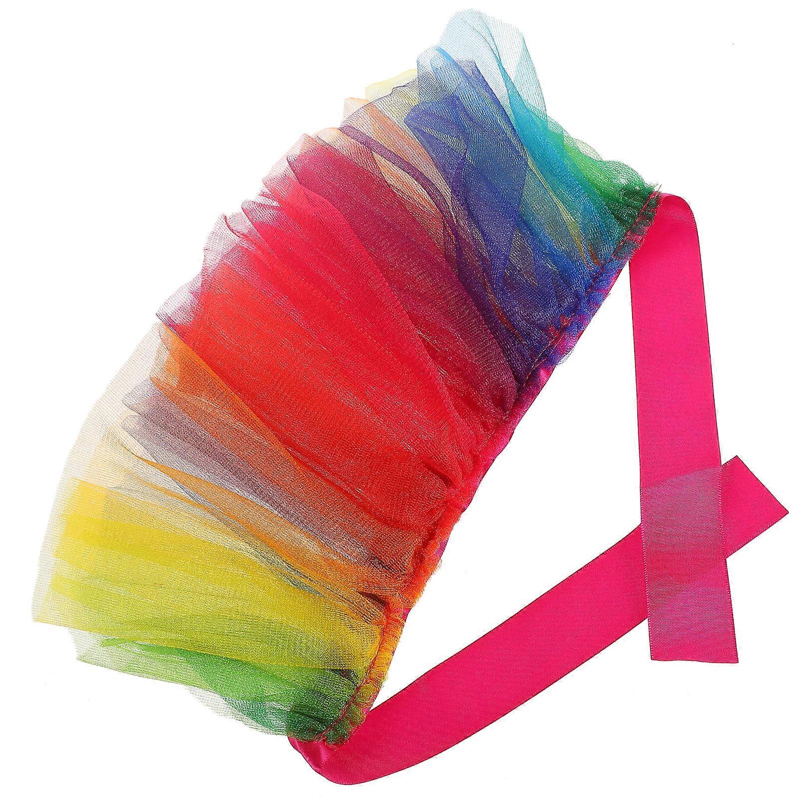 a polished and engaging product description based on your input:

 

**Rainbow Dog Tutu Dress with Collar – Colorful Pet Costume for Small Dogs and