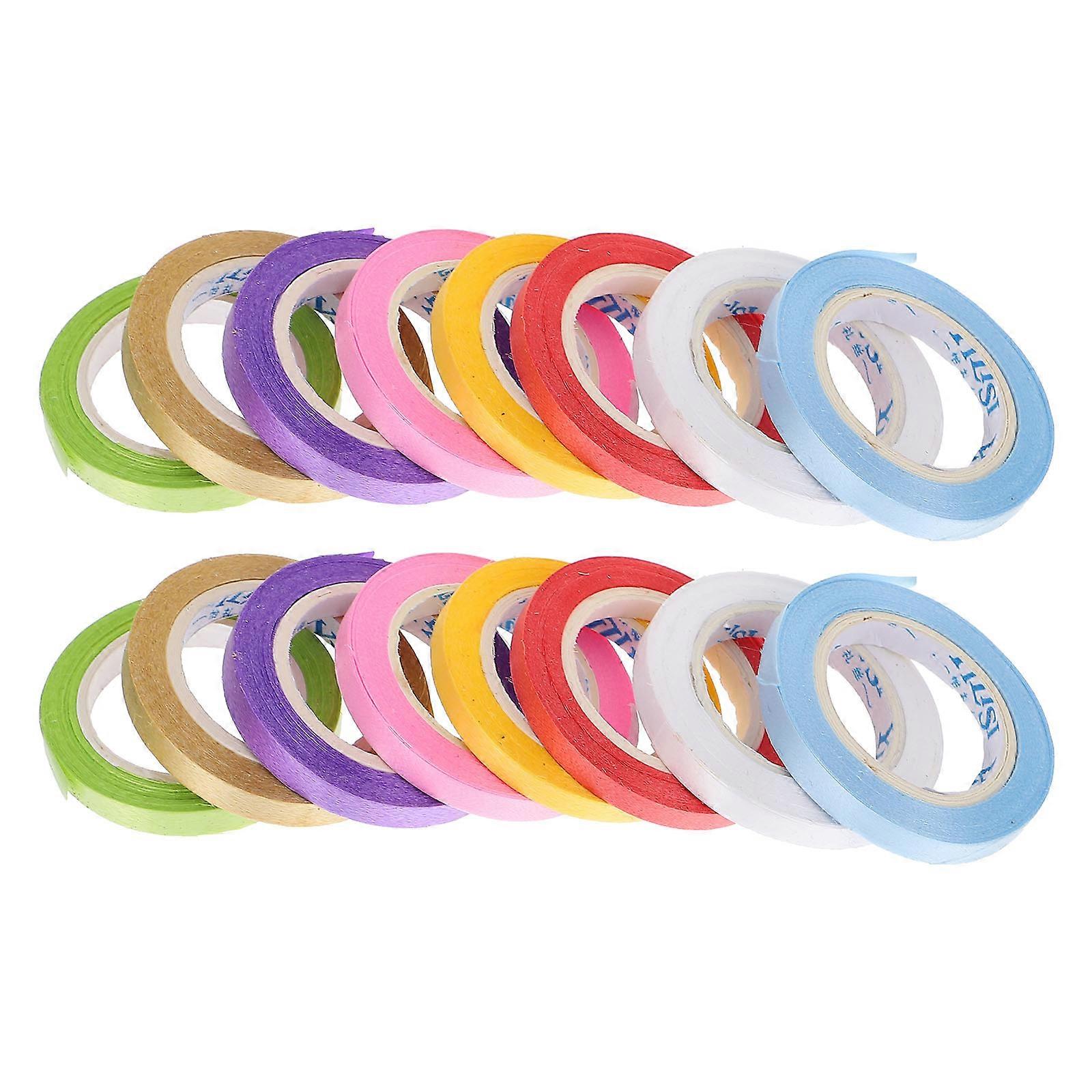 Colorful Ribbon 50 Rolls Crimped Balloon String Ideal For Craft Enthusiasts Celebratory Events And Creative Projects
