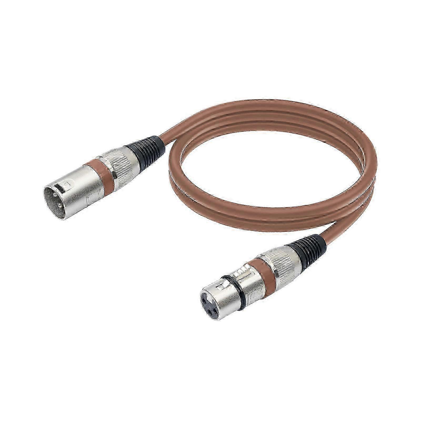 3m fargerikt XLR-mikrofonkabelsystem Mannlig distaff kanonforlengelse balansert