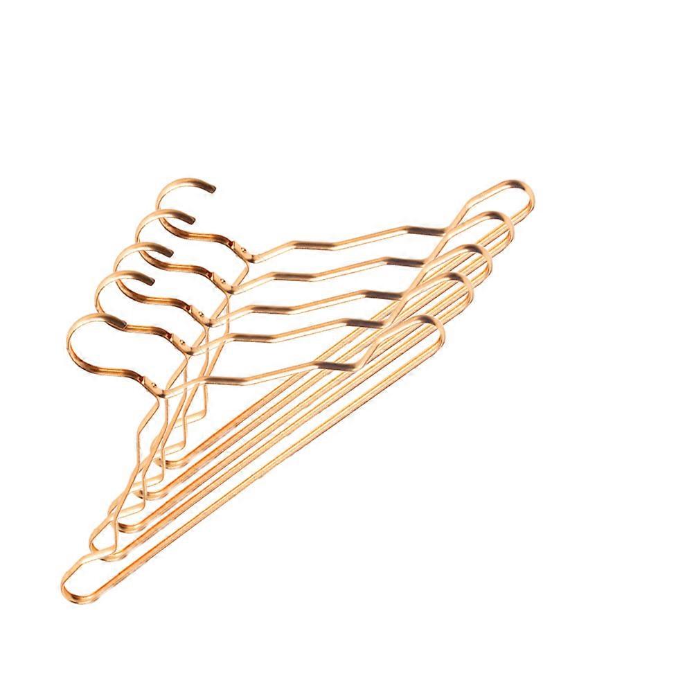 Metal Clothes Hanger Classic -Friendly Material For Home Use 5Pcs