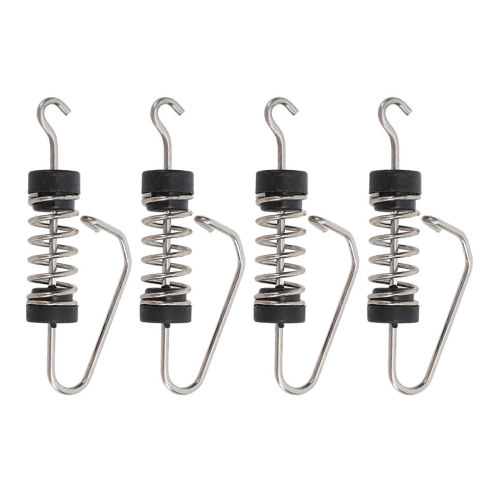 marine flagpole clips for halyards outrigger lines 4 pcs