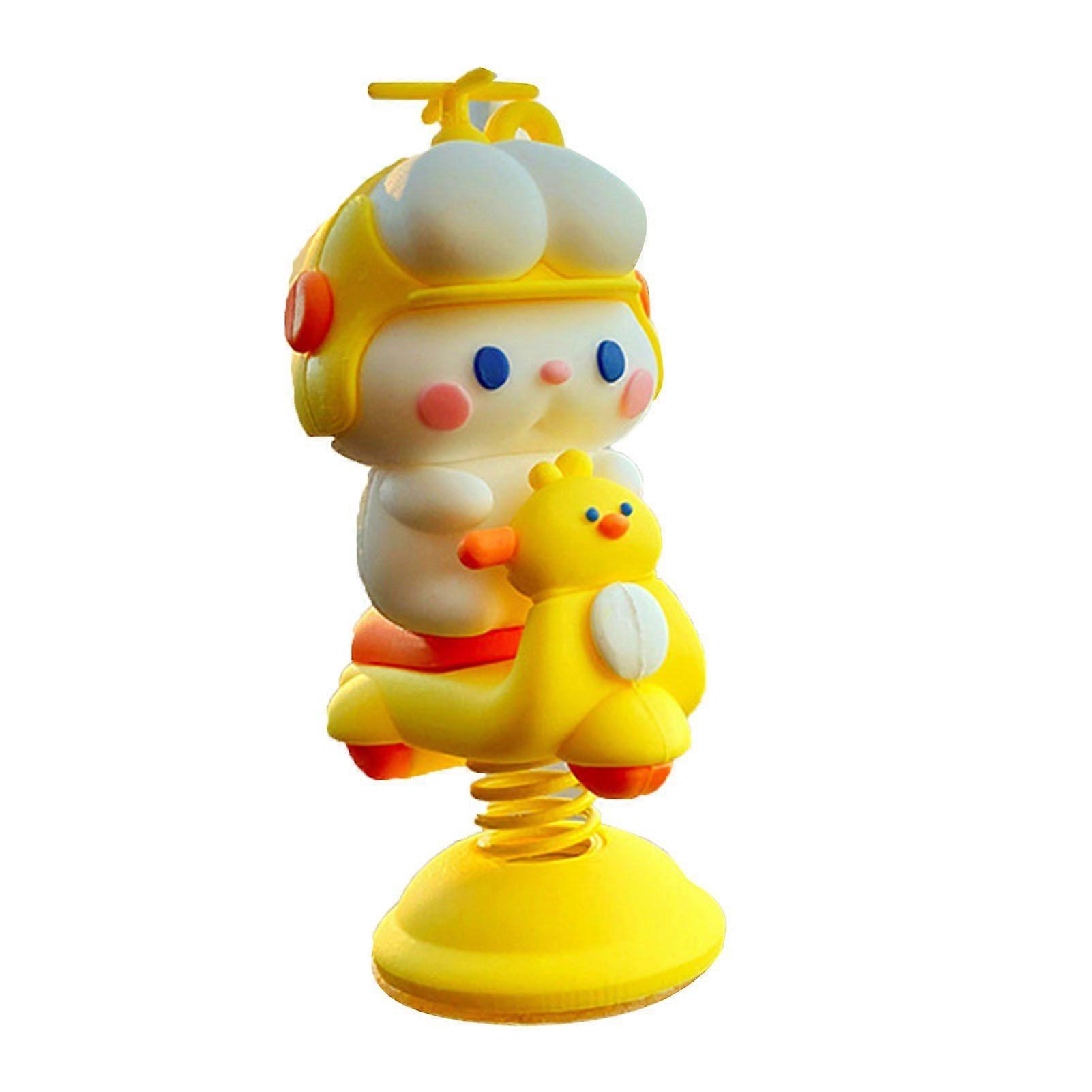 spring shaking doll toy for electric vehicle dashboard