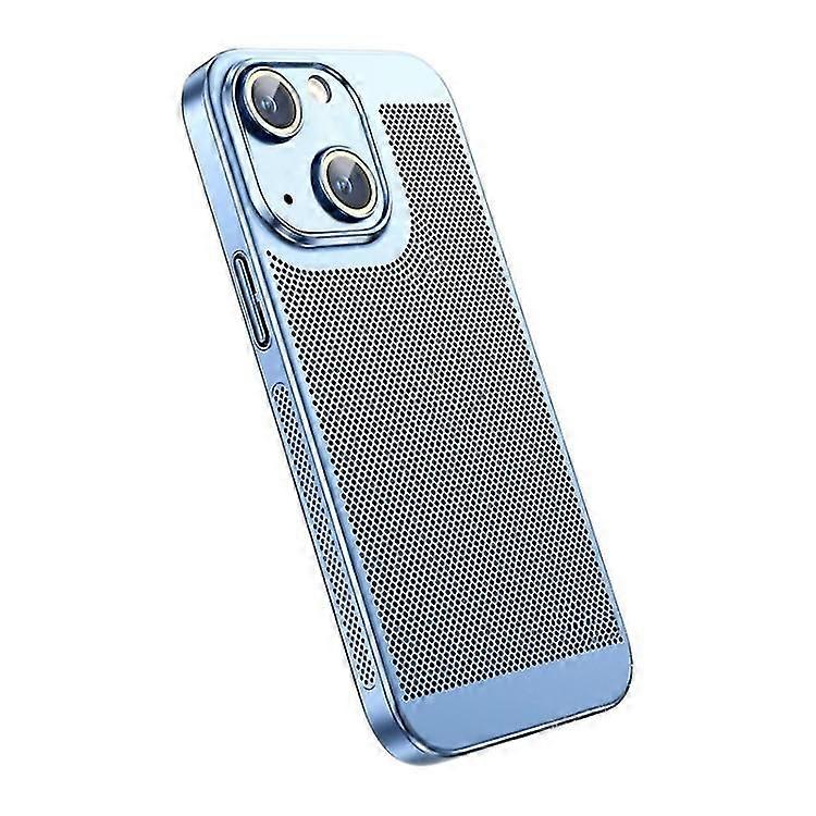 For iPhone 13 Ice Sense Heat Dissipation Electroplating PC Phone Case