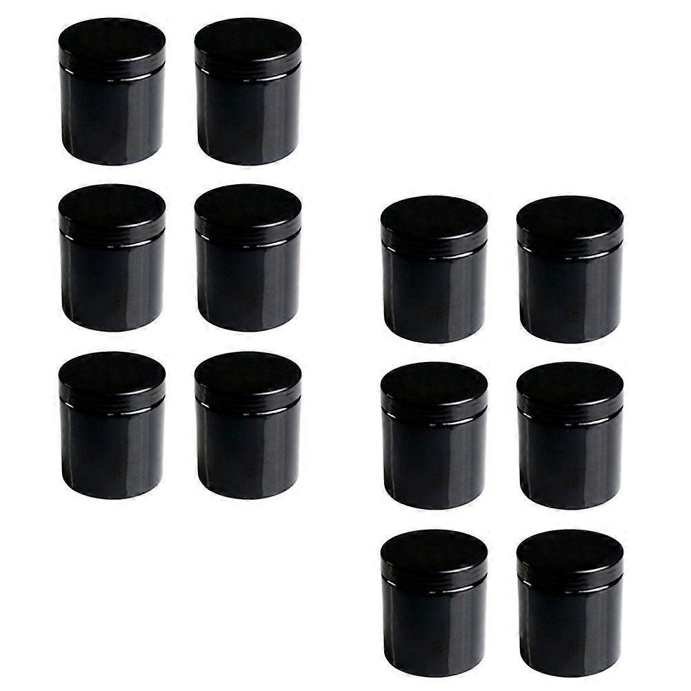 500ml Black 12Pcs Travel Bottles For Cosmetics Users Perfect For Skincare With Leak Proof Functionality