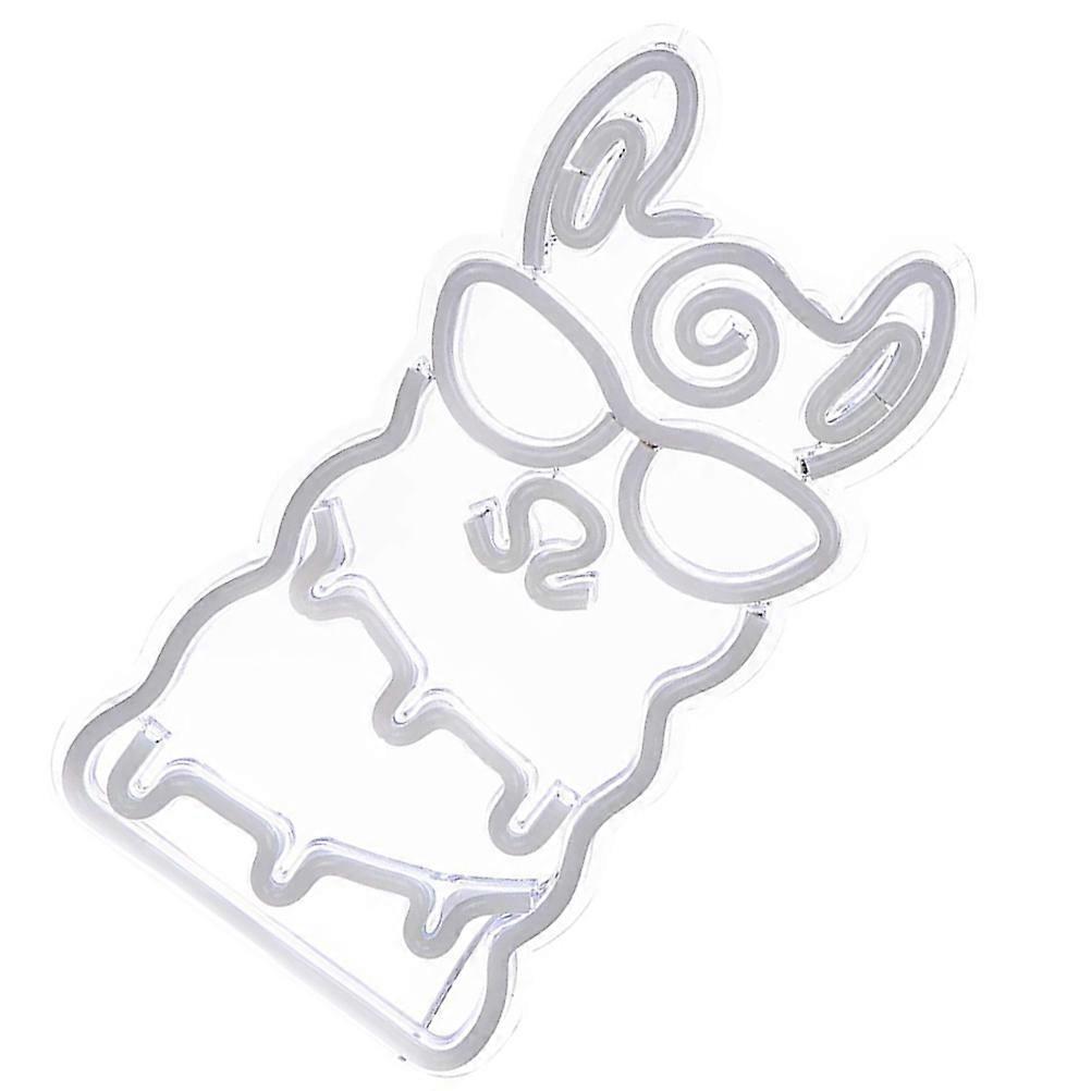 IP42 Protected LED Neon Decorative Light For Shows And Restaurants With 40X22X2CM Size 1Pack