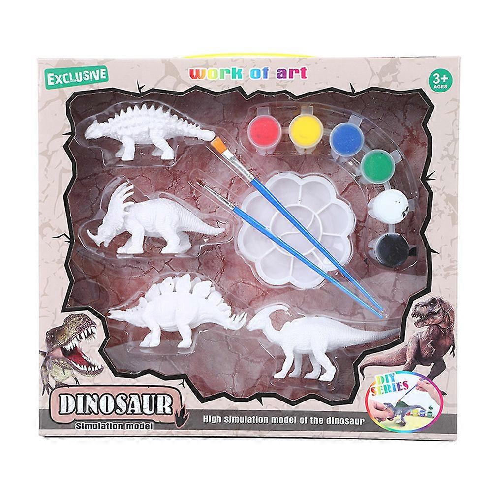 It seems like you're referring to a product listing or description for a **DIY Graffiti Dinosaur Painting Kit**. Here's a more polished and detailed