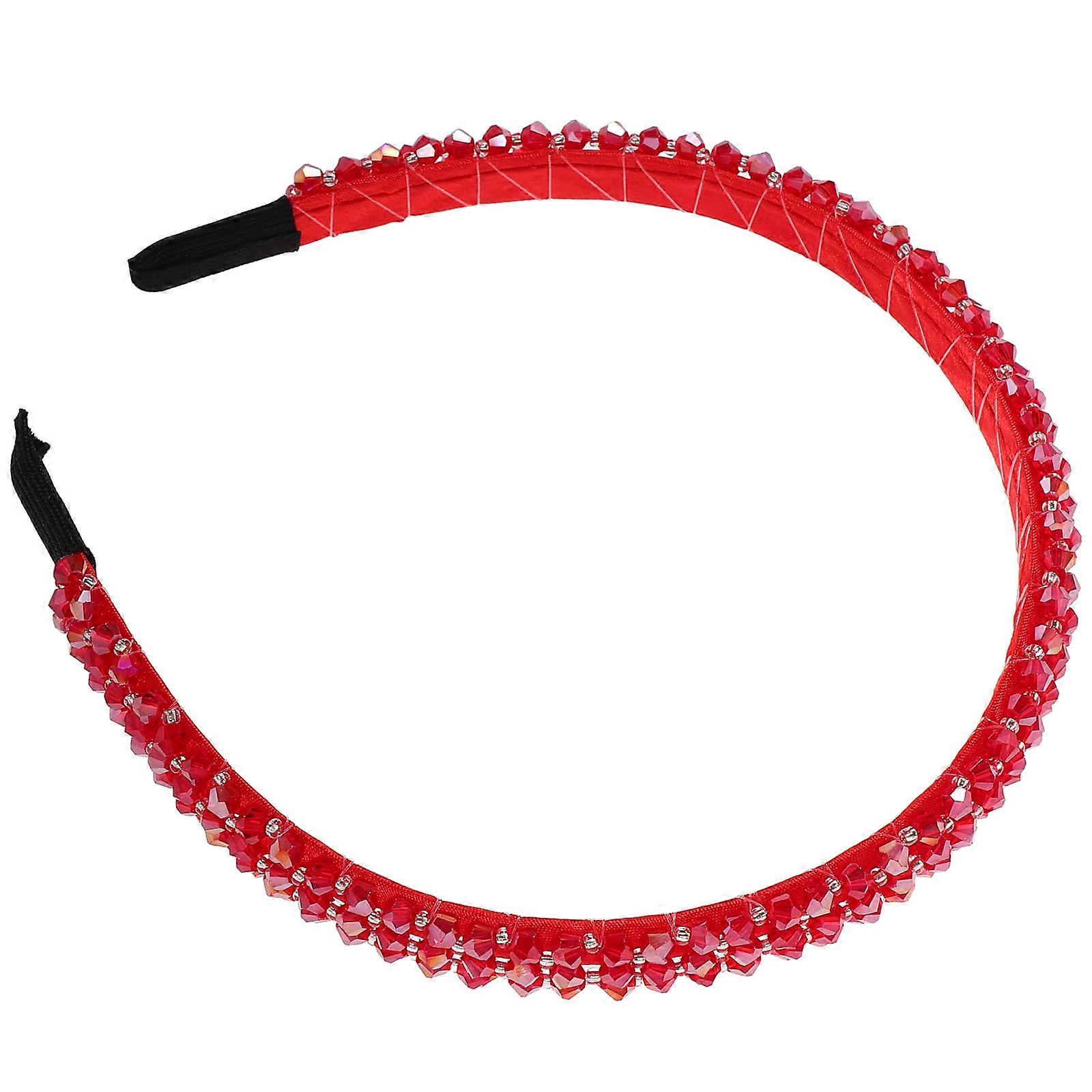 Here's a refined and engaging product description for your **Glitter Crystal Headband**:
✨ **Elegant Glitter Crystal Headband for Women** ✨
Add