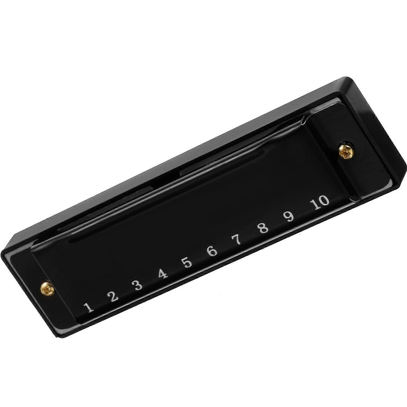 10 Hole Harmonica for Beginners & Professionals – Sound and Sleek Design for Adult Players