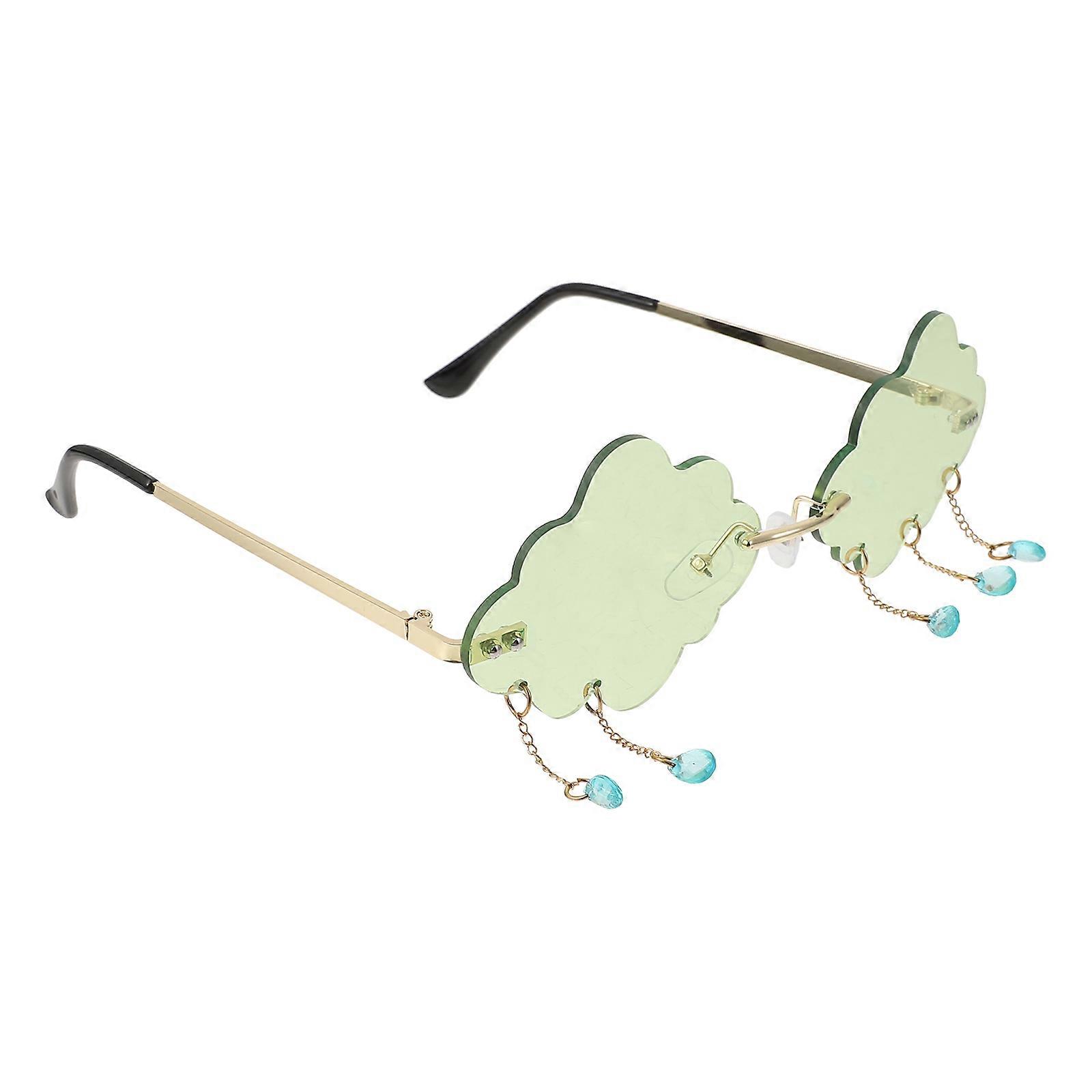 Modeling Sunglasses Made of Durable PC and Metal for Party Decoration and Photo Prop 1 Pair