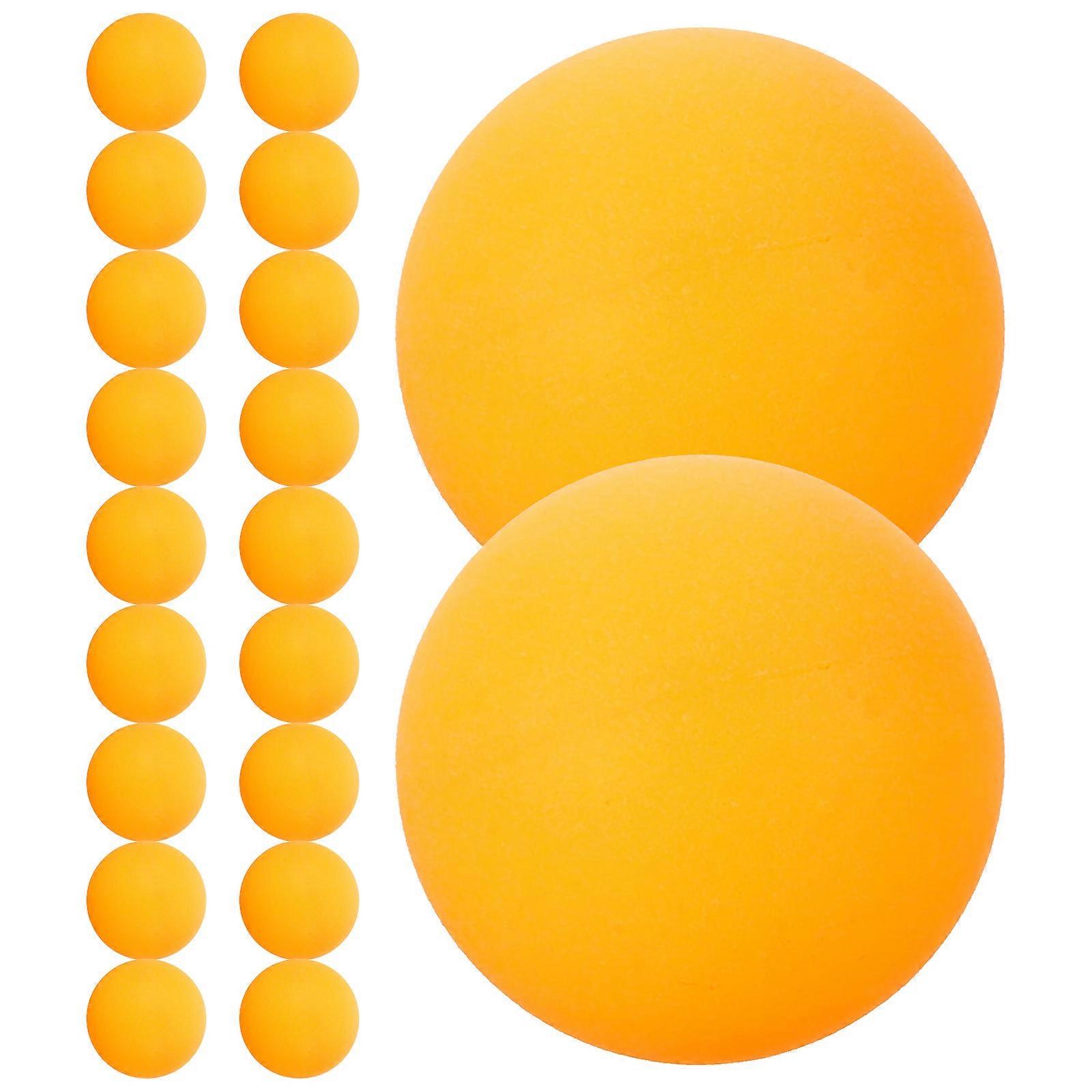 60Pcs Table Tennis Balls Training Balls Suitable For Beginners Yellow 40mm Round Practice