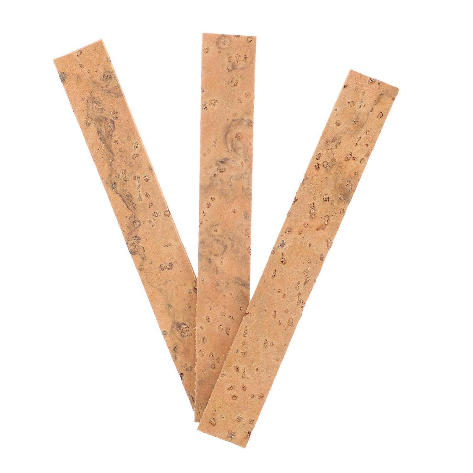 3pcs Clarinet Neck Cork Replacement Kit with Durable Cork Pads for Woodwind Instrument Protection – Compact & Convenient Storage