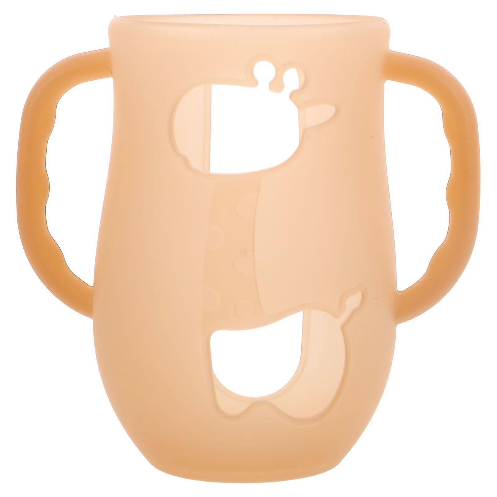 Baby Bottle Sleeve with Universal Compatibility, Soft Silicone Grip for Easy Feeding