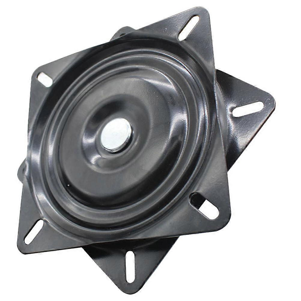 Rotating Swivel Plate Stools DIY Projects Stability Black 1Pack