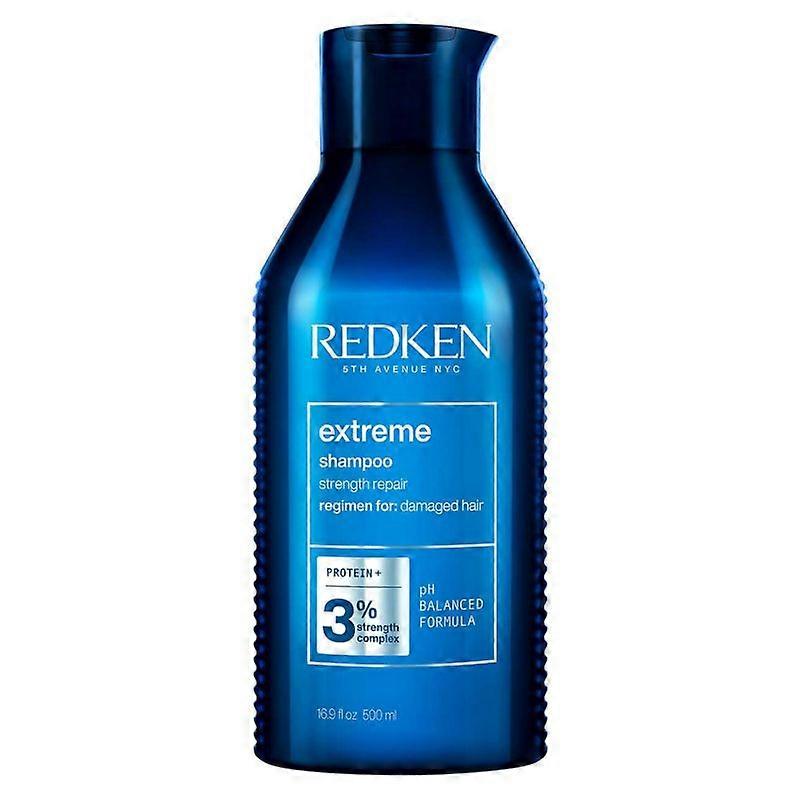 Redken Extreme Shampoo, For Damaged Hair with Protein, Repairs Strength & Adds Flexibility 500ml
