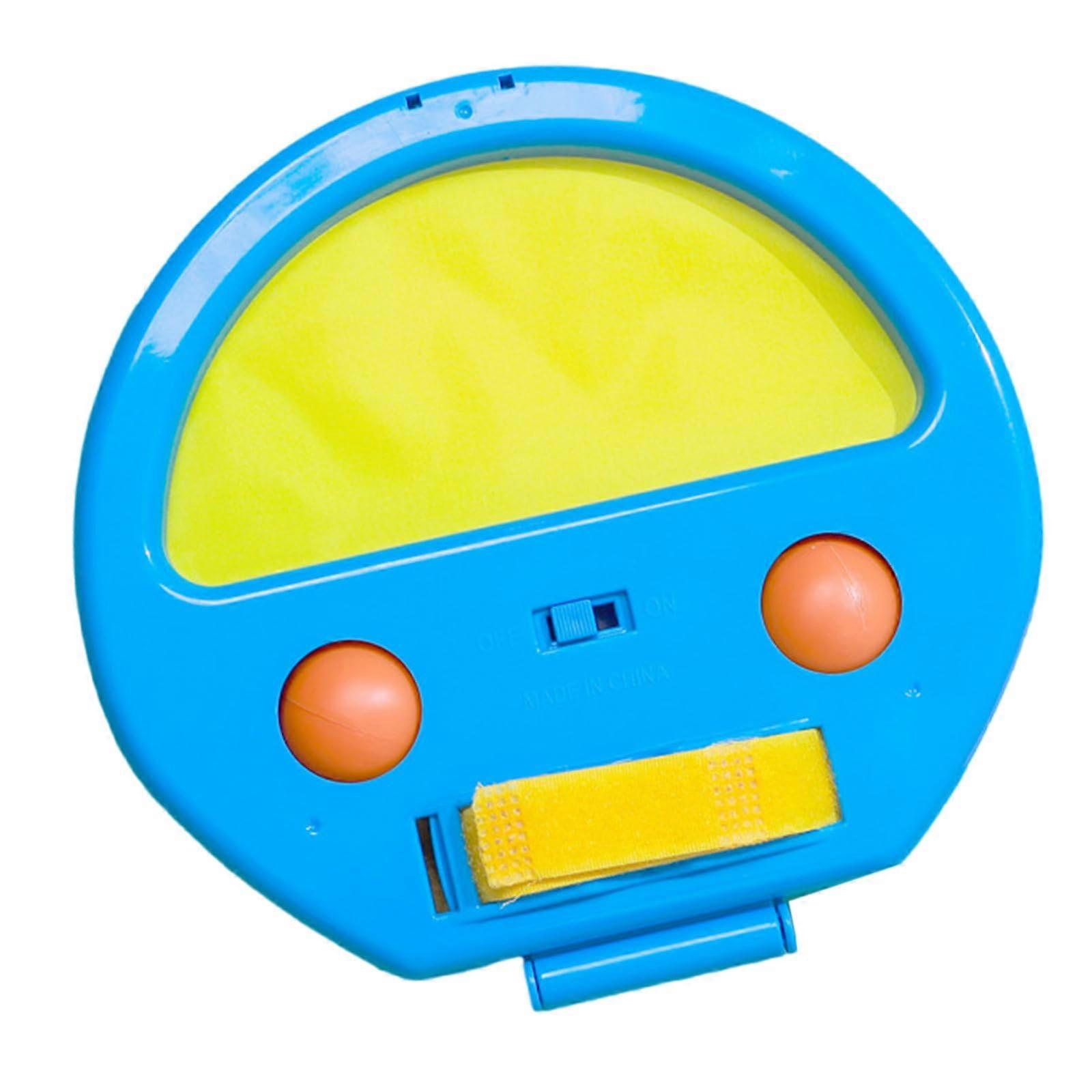 Attractive HandEye Training Paddle for Kids – Learning and Play Pool Beach Toy Fun Bouncing Paddle and Ball Set, Fitness Toy for Children, Blue