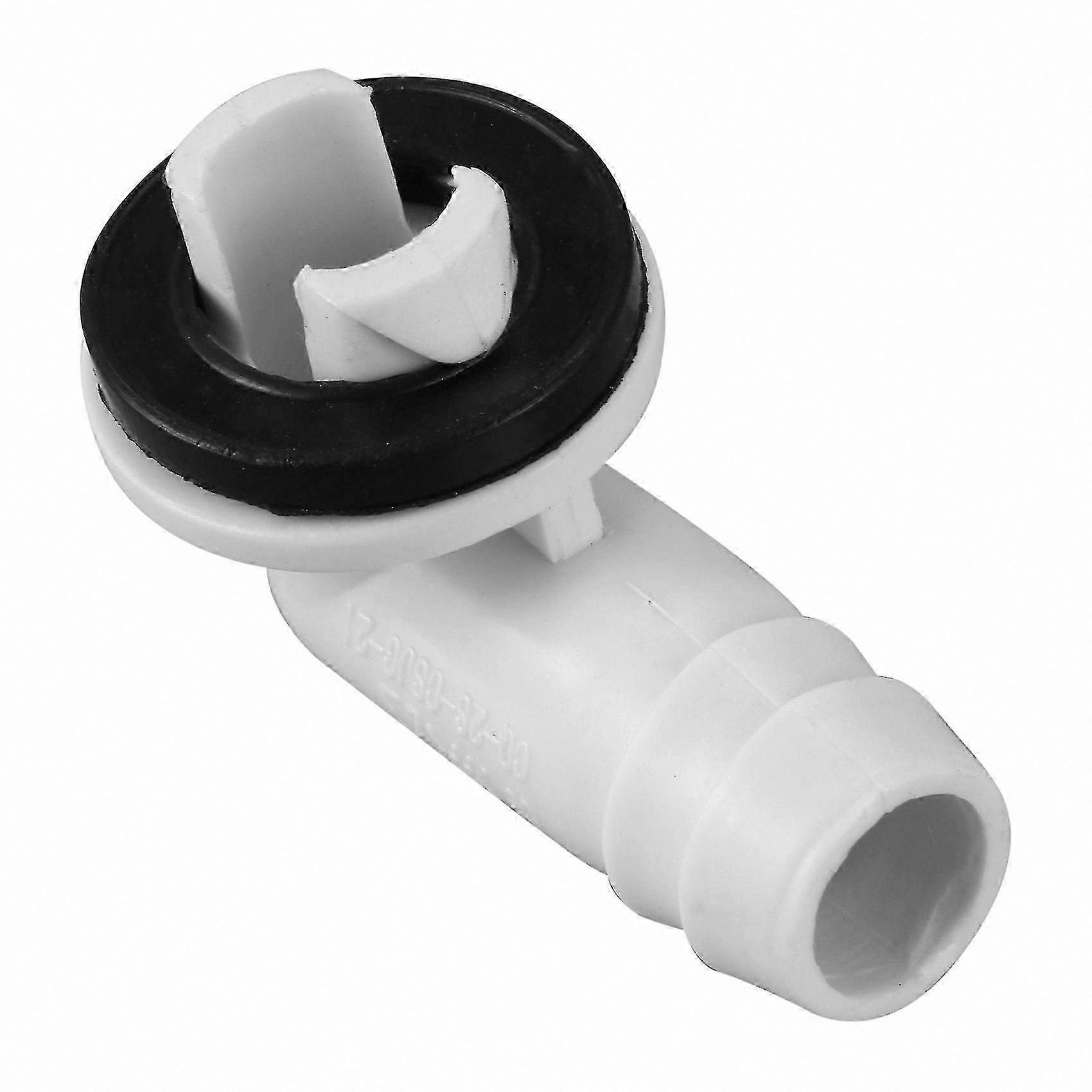 Mini-Split AC Drain Hose Elbow Connector with Rubber Ring for Air Conditioner Units