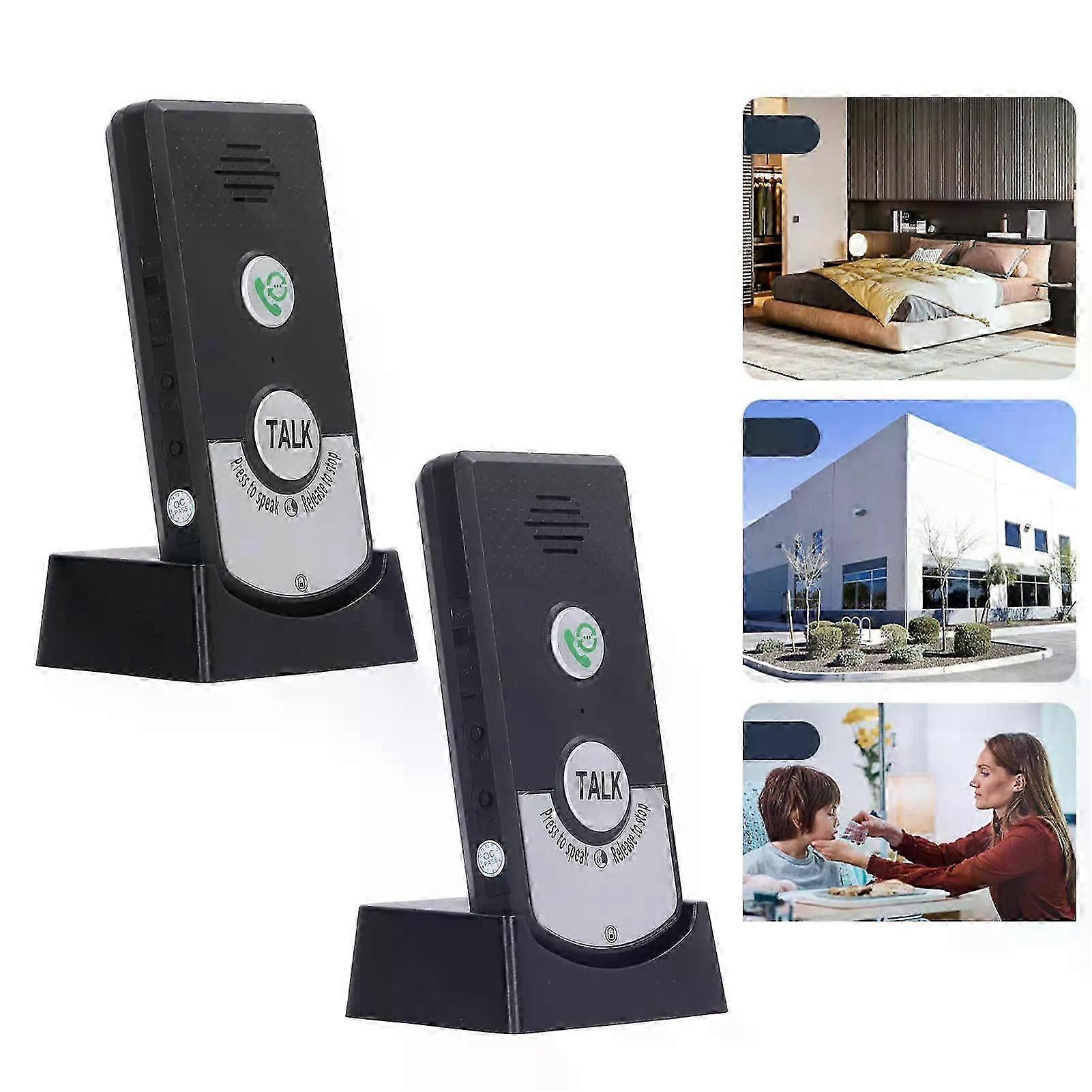 2 Way Voice Intercom Super Long Range Wireless Intercomunicador Waterproof Intercom Doorbell System Unit Audio Intercom hwy