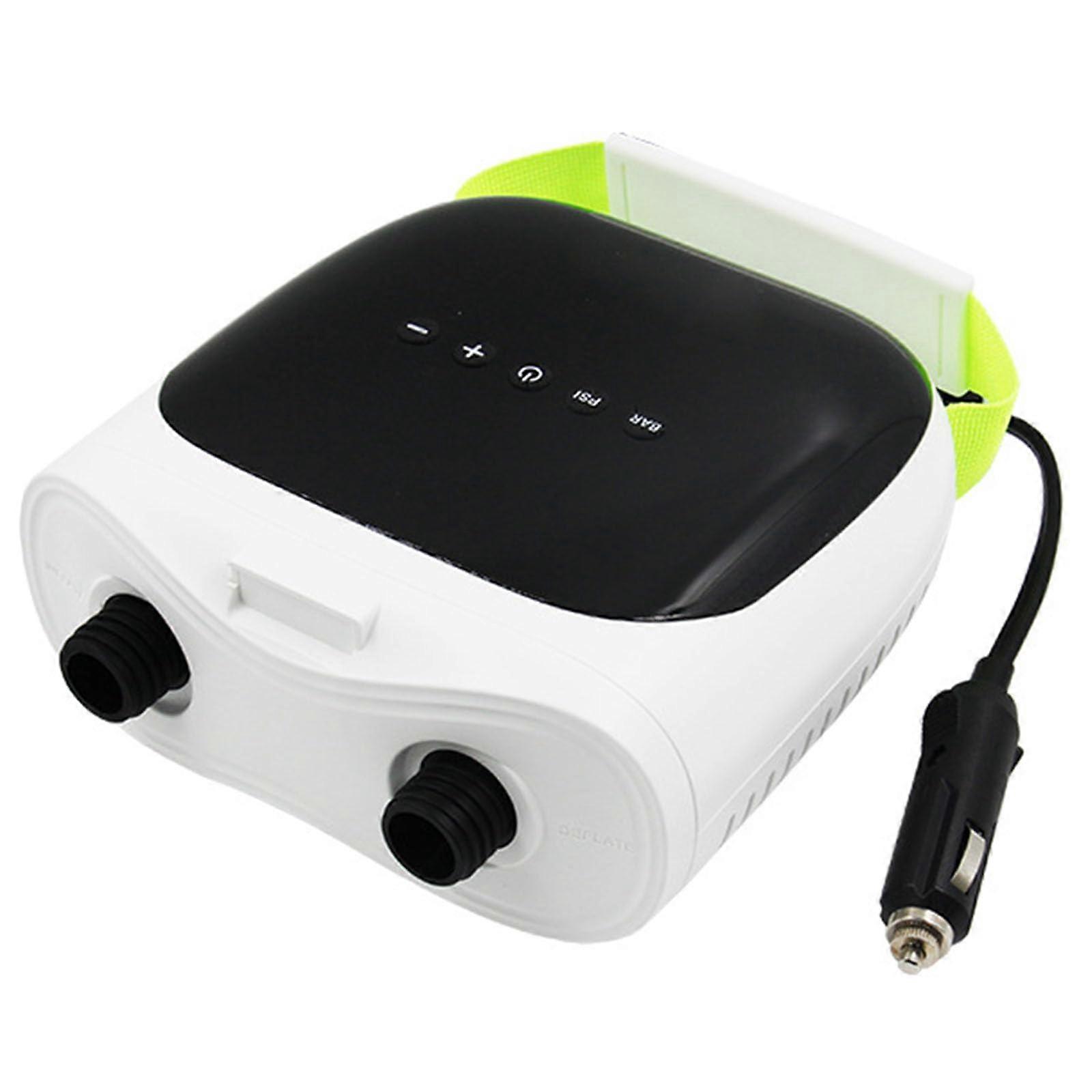 Portable Electric Air Pump With Intelligent Pressure Adjustment For Inflatable Boats Kayaks Air Mattresses And Tents