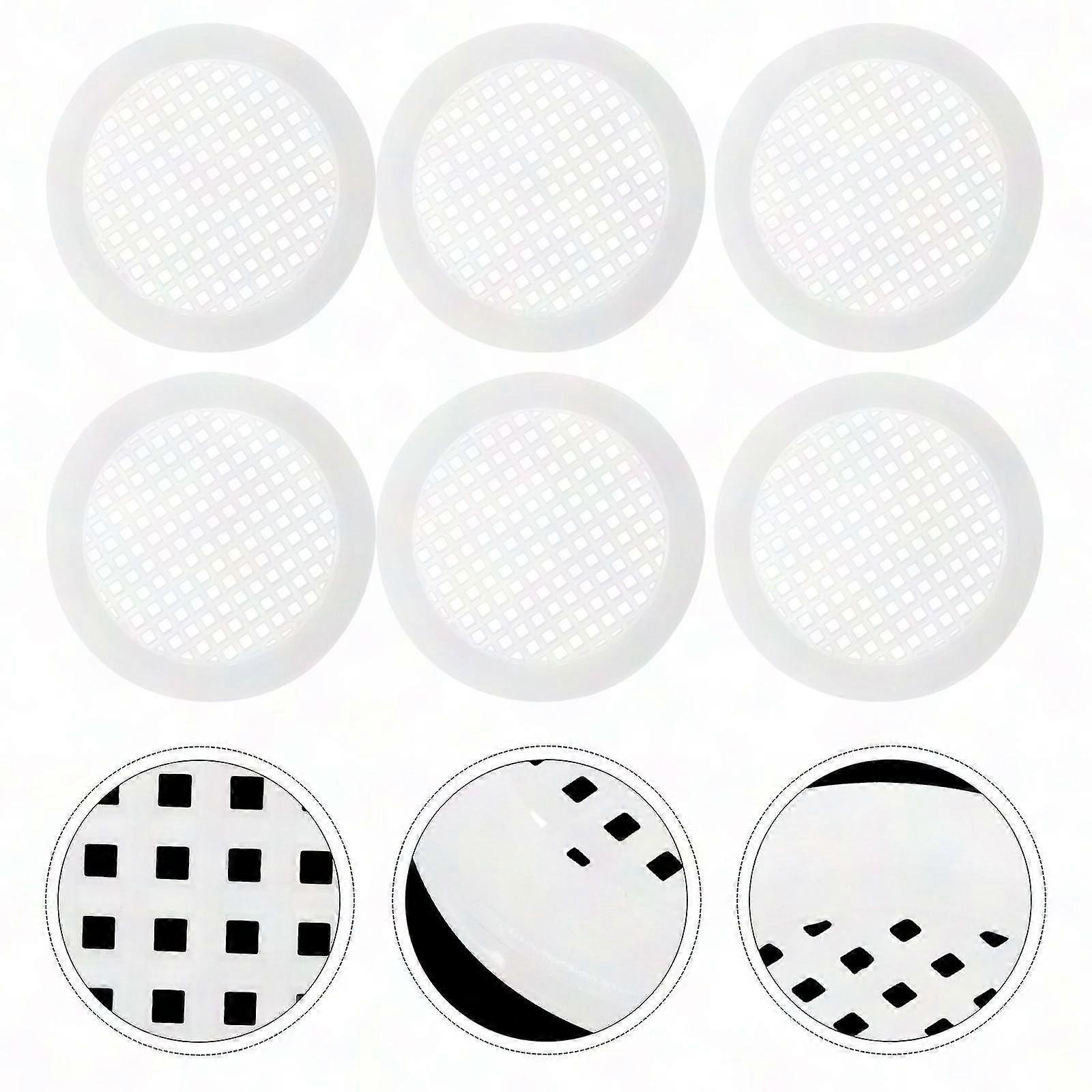 20 قطعة 60 مم تنفيس باطن تحت غطاء تنفيس الهواء لمجلس الوزراء مصبغة تهوية مستديرة