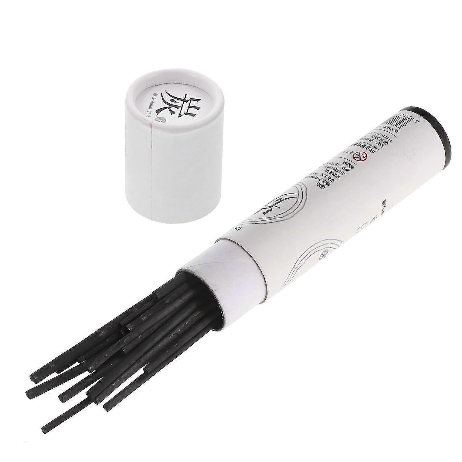 Art Supply Charcoal Set Durable Compressed Charcoal Artist Sketching Tools 13.5X0.4cm 25Pcs