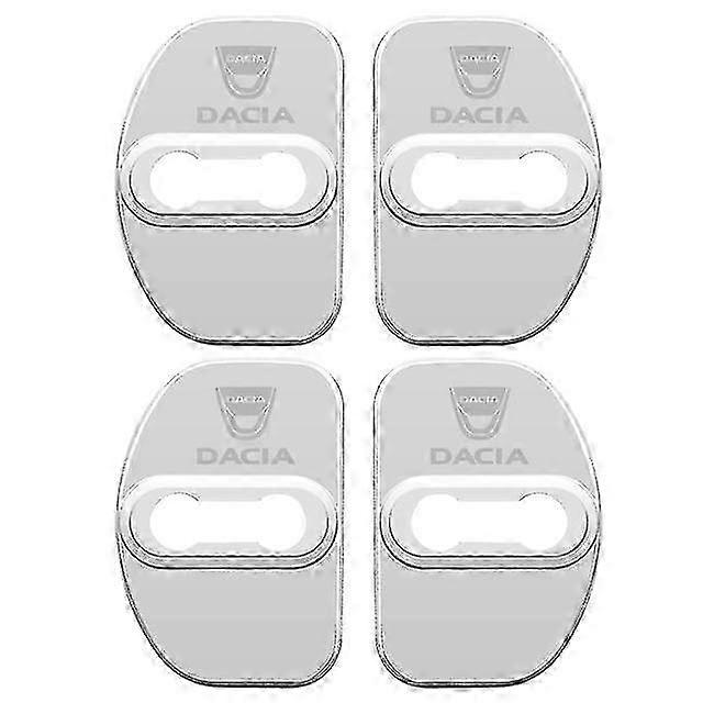 4 buc Ecran de blocare a ușii auto Embleme auto Carcasă autocolantă pentru Dacia Sandero Mk2 Stepway Logan 2 Dd2 Accesorii Styling
