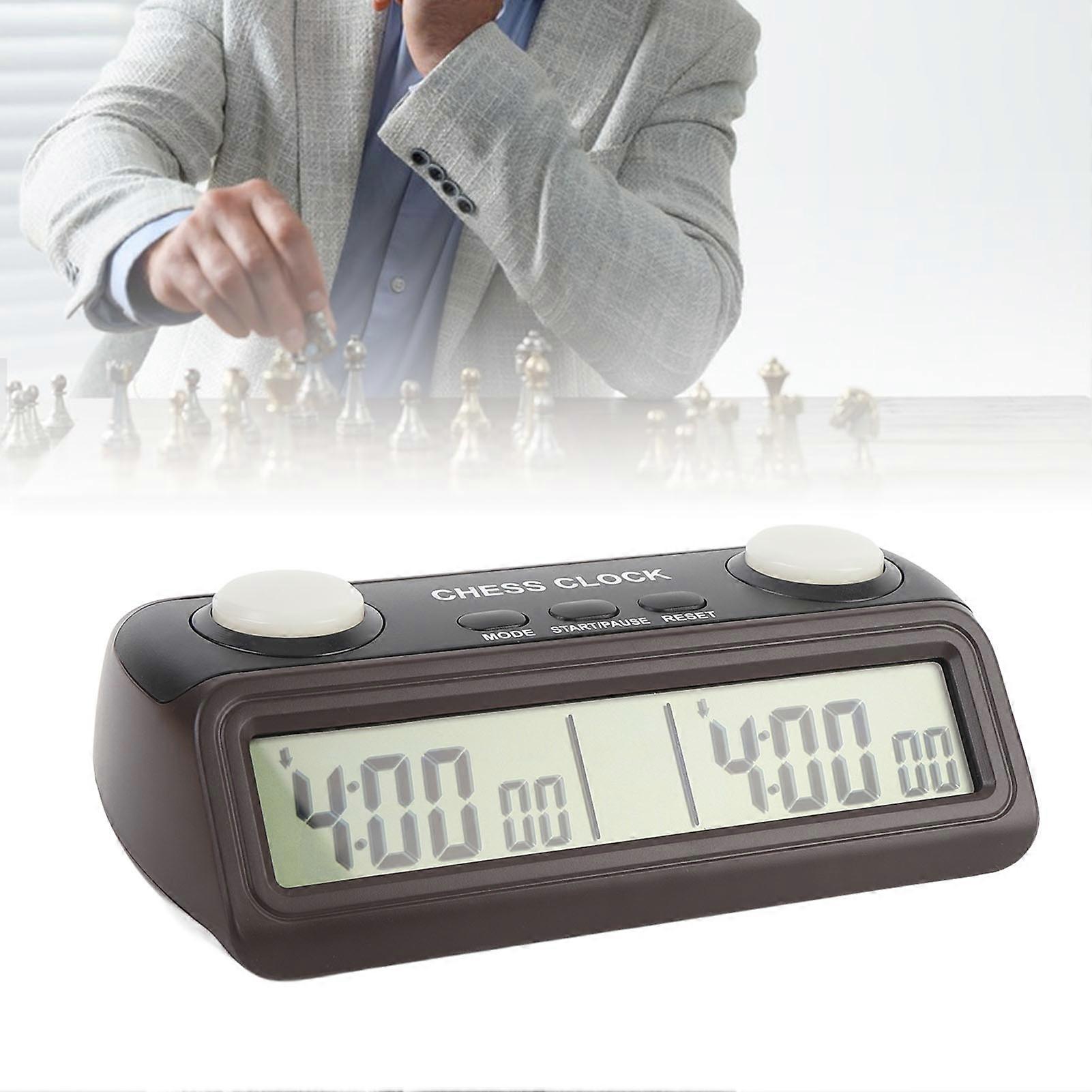 Multifunctional Digital Chess Clock Timer for Board Games Practice