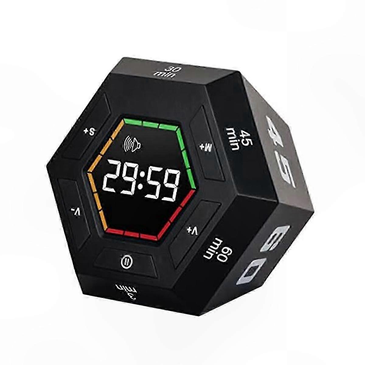 Adjustable Countdown Timer for Focus and Productivity - 3 to 60 Minute Settings