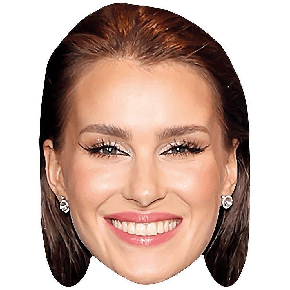 Anna-Maria Sieklucka (Smile) Celebrity Mask, Flat Card Face