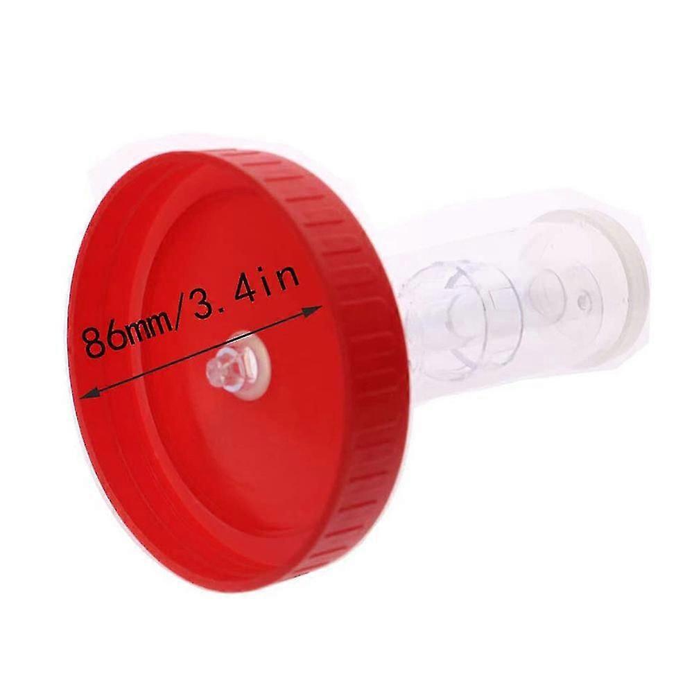 Fermentation Lid Cover with One-way Exhaust Valves Fermenting Lids Kit for Wide Mouth Mason Jars 86mm