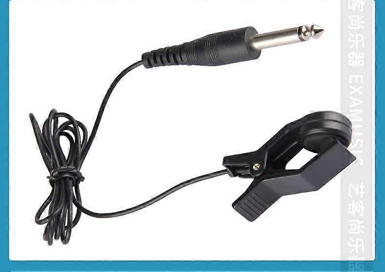 Tuner pickup clip pickup for guitar and wind instruments