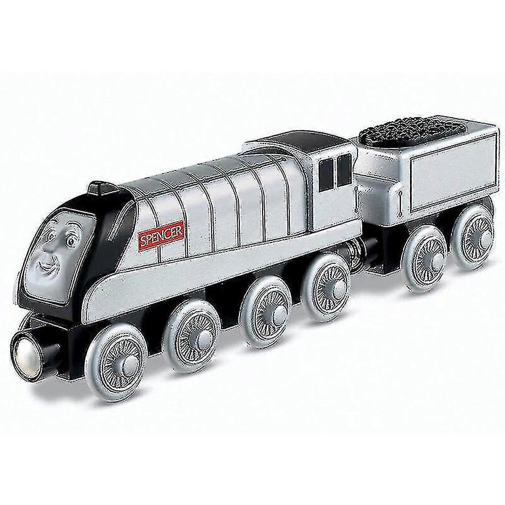 Thomas & Friends Wooden Railway Train Set with Spencer, Bertie, and Molly Models