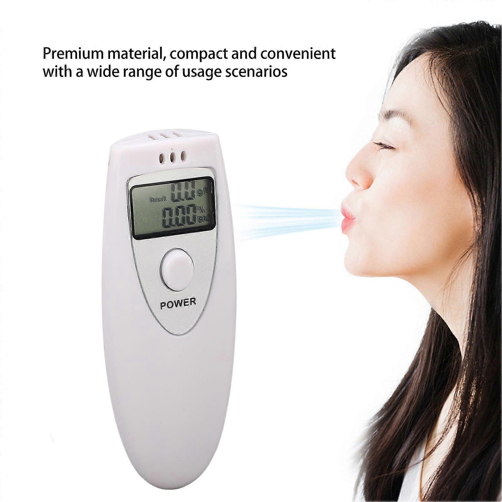 Portable Breath Alcohol Tester, Quick Response, 0.00-0.19% BAC Range