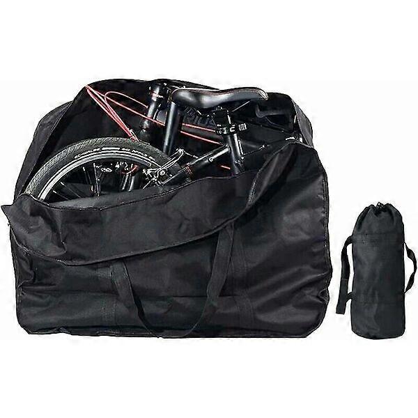 Bicycle transport bag, suitable for 14'-20' folding bikes, waterproof, lightweight and multi-functional