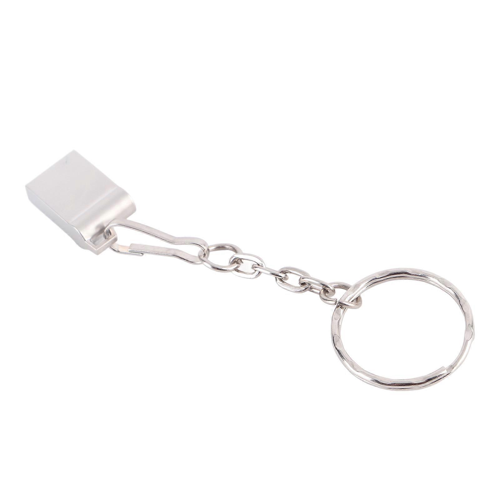 64GB USB 2.0 Metal Zipper Flash Drive Bulk Data Storage Stick