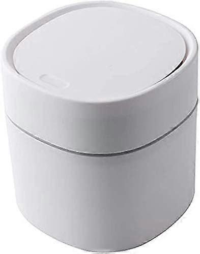 Mini Plastic Trash Can Creative Desktop Trash Can Desktop Trash Can with Lid