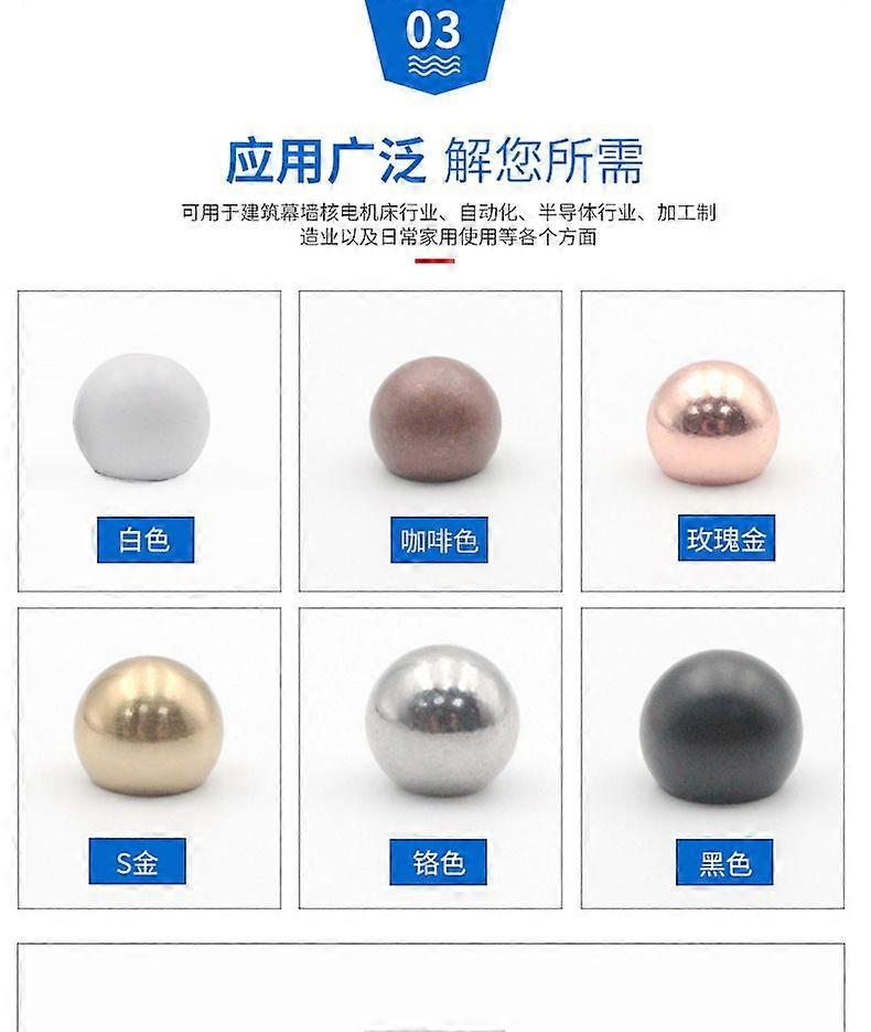 50pcs Lamp Screw Cap: Thread Cap Nuts Knob - M4 Lamp Finial Nuts Cover Screw-On Knobs Replacement For Ceiling Lights Lighting Fixtures