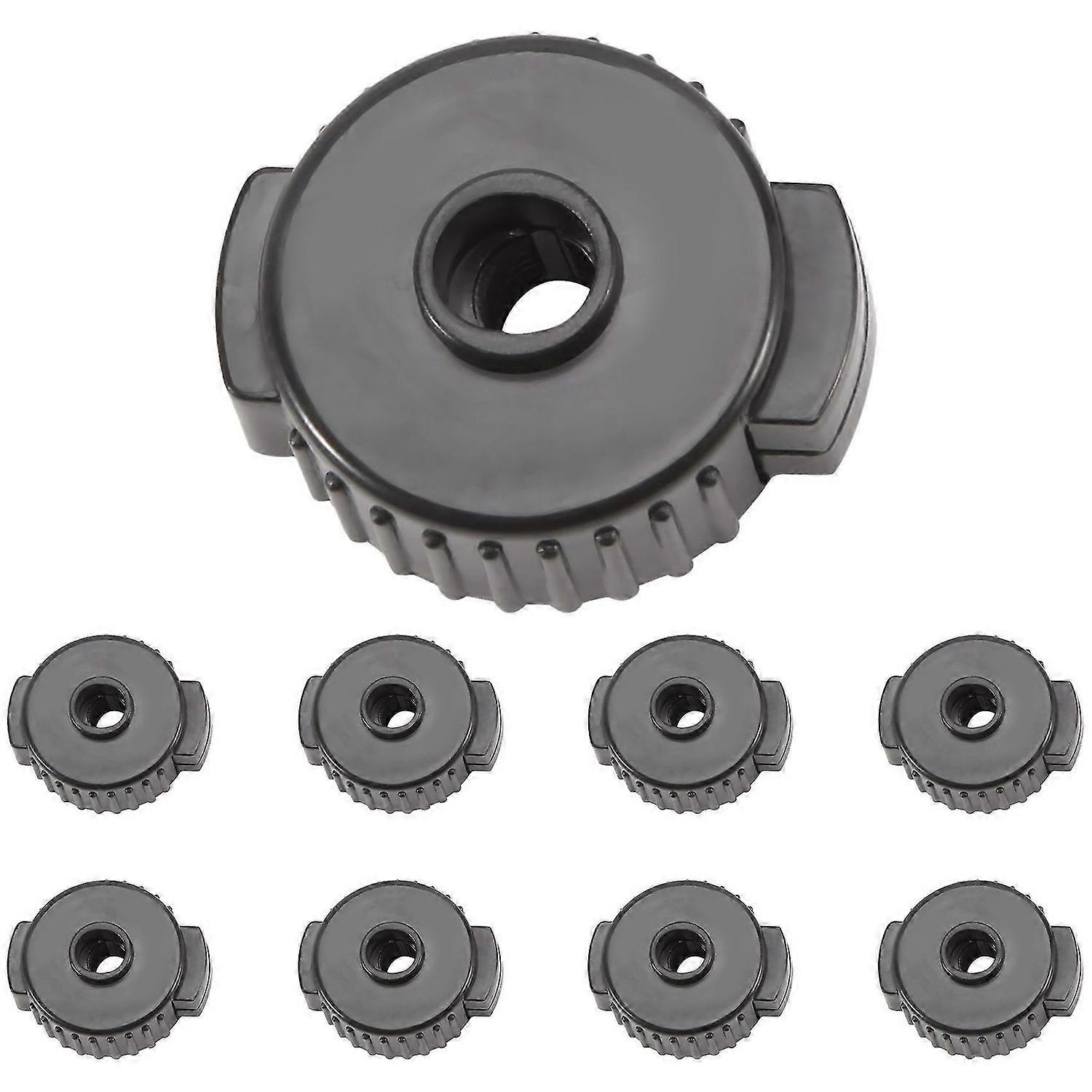 9Pcs ABS Drum Set Quick Release Nuts Cymbal Quick Assembly Drum Mate