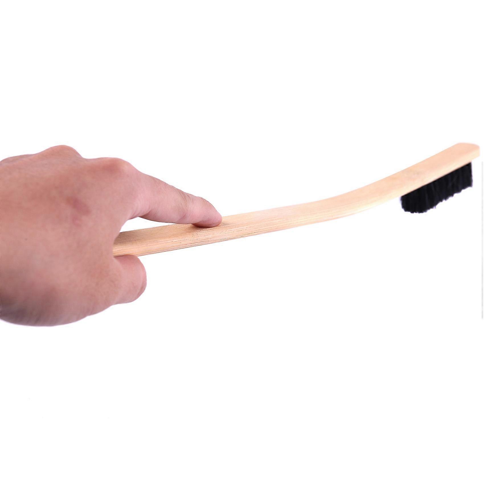 5X Auto Engine Cleaning Brush Car Rim Wheel Tire Cleaning Multi-Function Bamboo Handle Mane Brushes