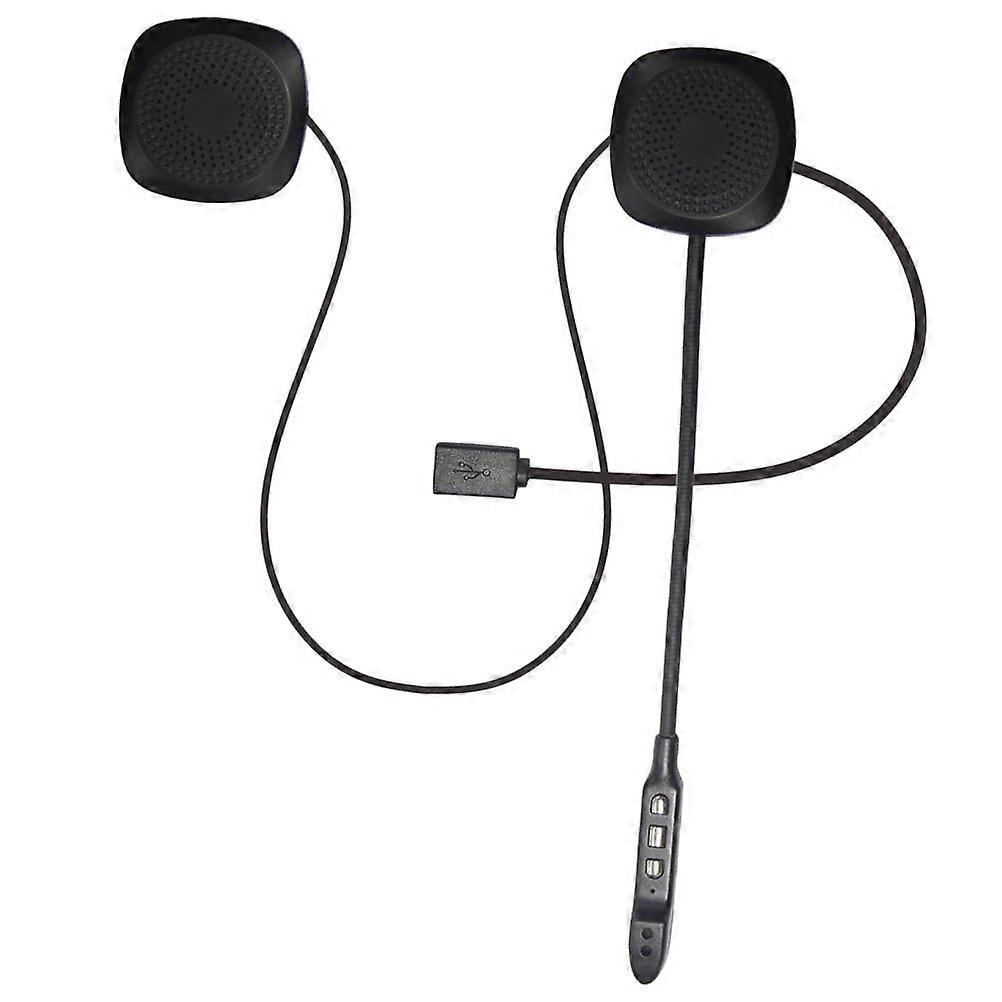 Wireless Communication Earphone 1Pack Black Color in Mic for Motorcycle Travelling Long Distance Riding Quality