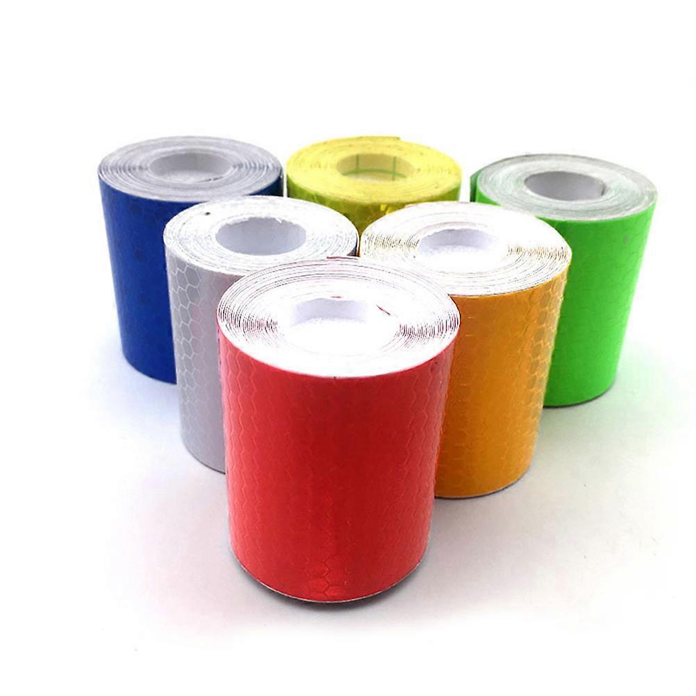 Blue Vehicle Reflective Tape for Visibility with 4Pcs Waterproof Reflective Strips
