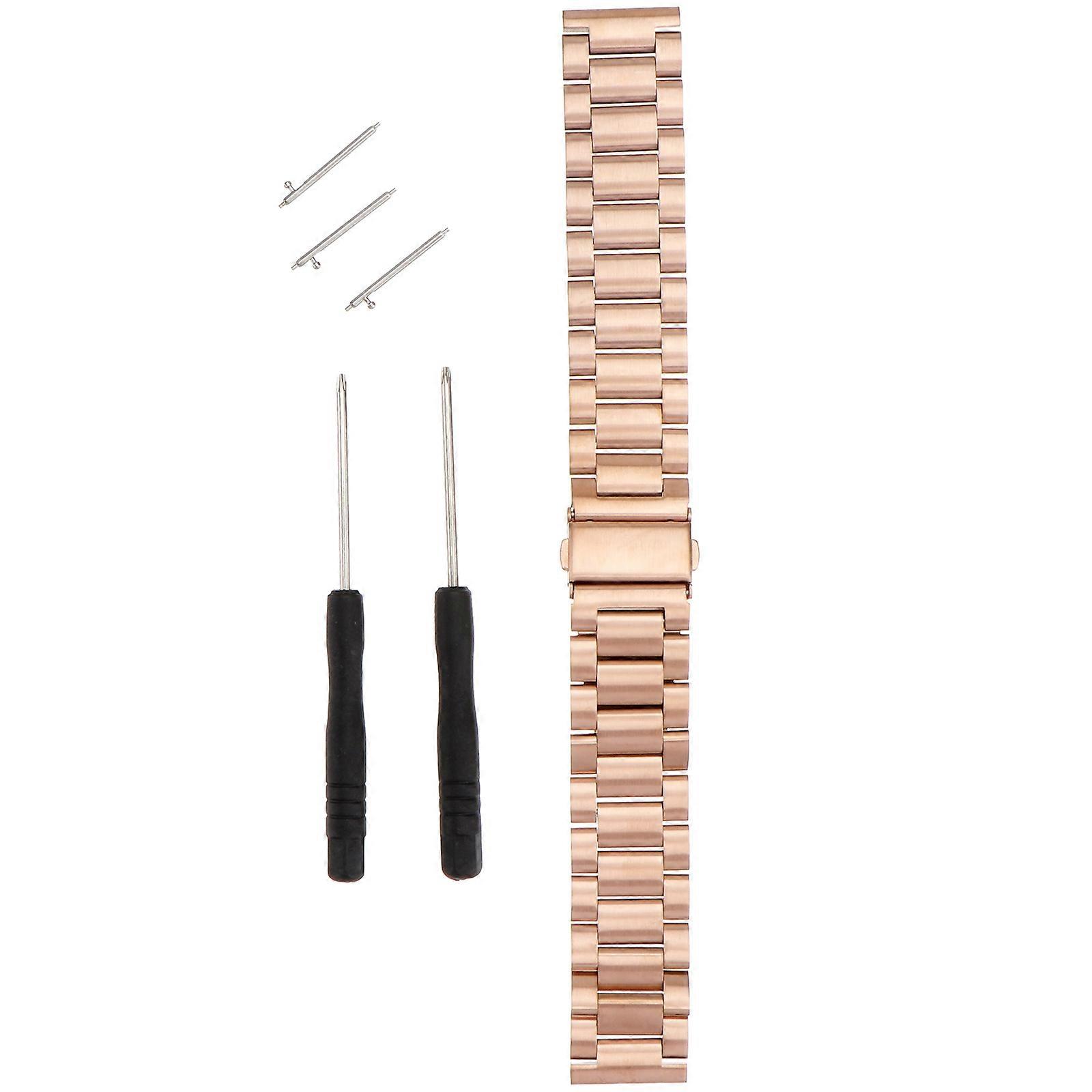 Stainless Steel Strap for Watch Accessories Compatible Golden