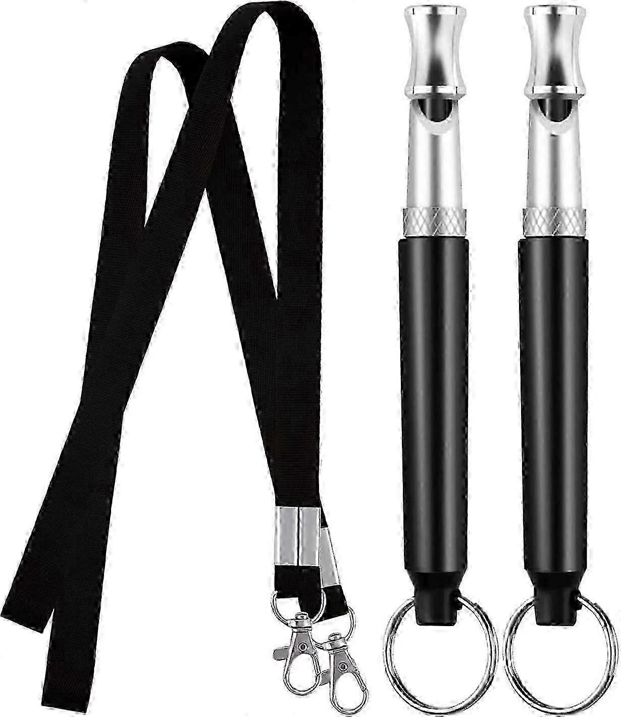 2-Piece Adjustable Ultrasonic Dog Whistle Reminder