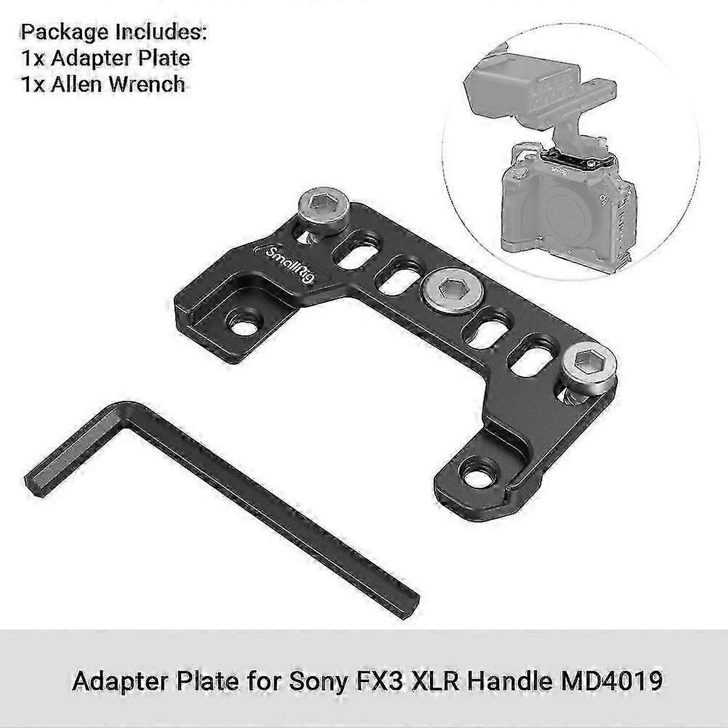 SmallRig κιτ τοποθέτησης κάμερας με σφιγκτήρα καλωδίου TRANRail, Sony FX3, FX30, κάμερα 4138