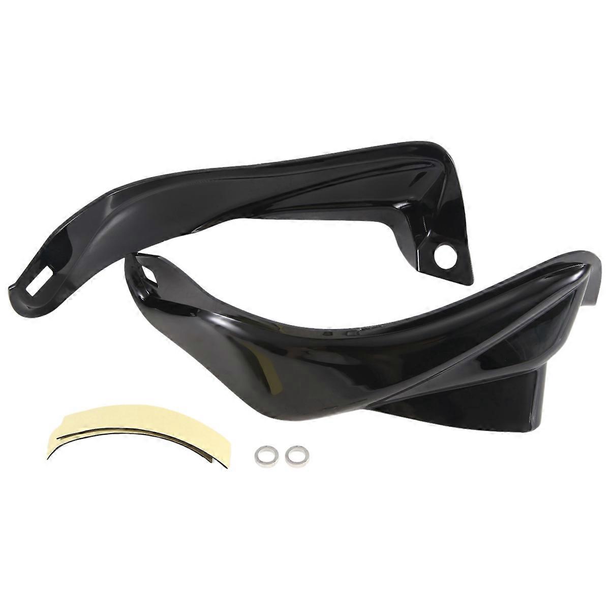 Motorcycle Handguard Guard Windshield for (Black)