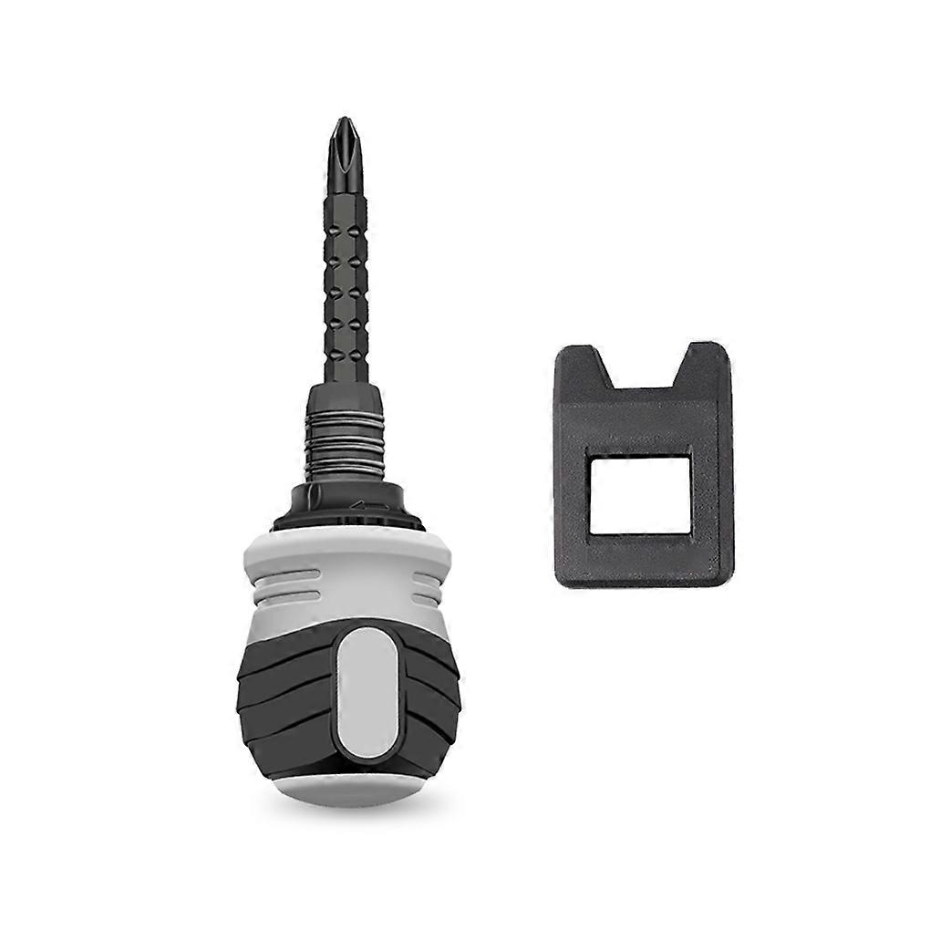 Ratchet Screwdriver Retractable Adjustable Screw Driver Tool with Accessory