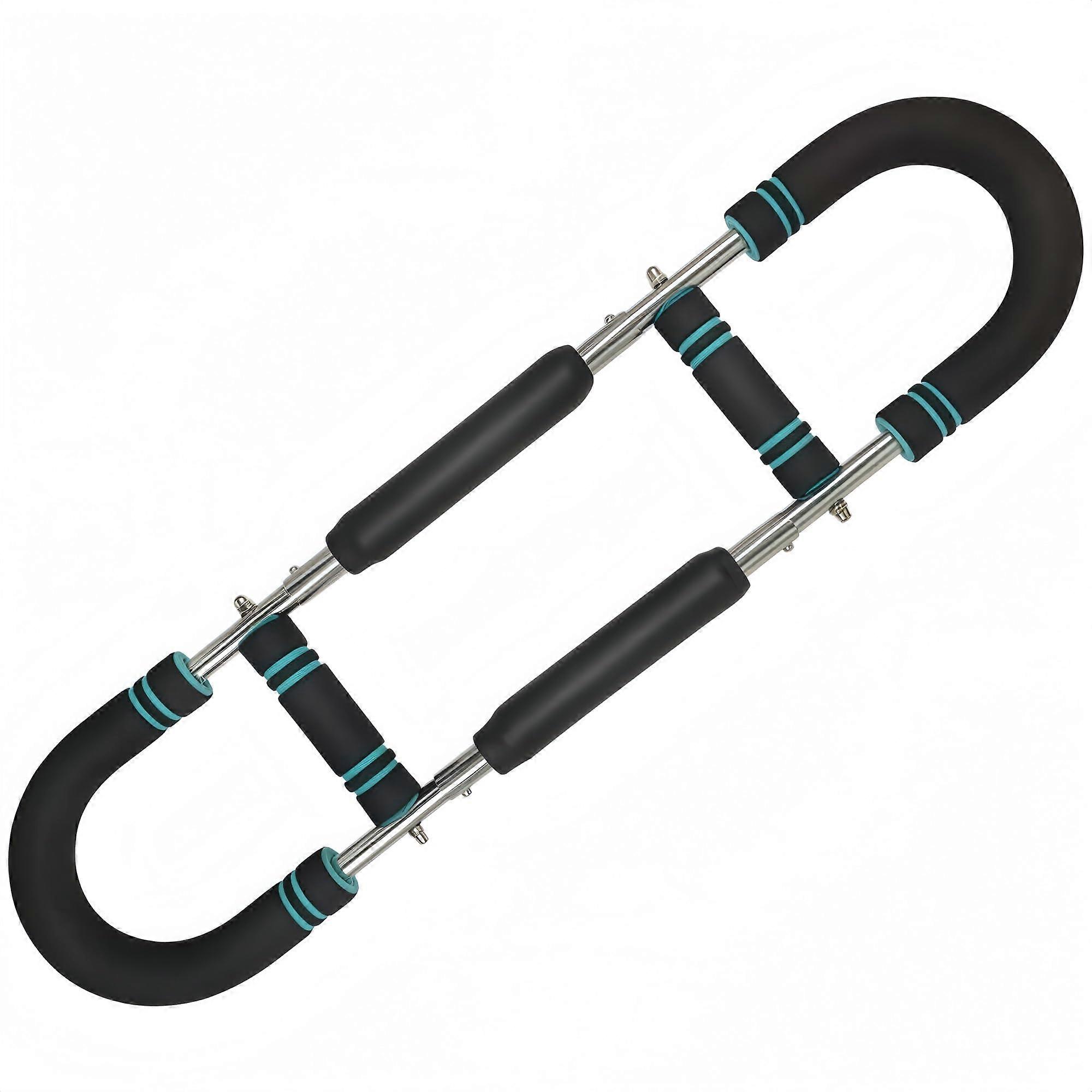 Arm Twist Trainer: Adjustable SpringResistance Grip Bar For Arm And Chest Exercises, Portable Home Gym Equipment