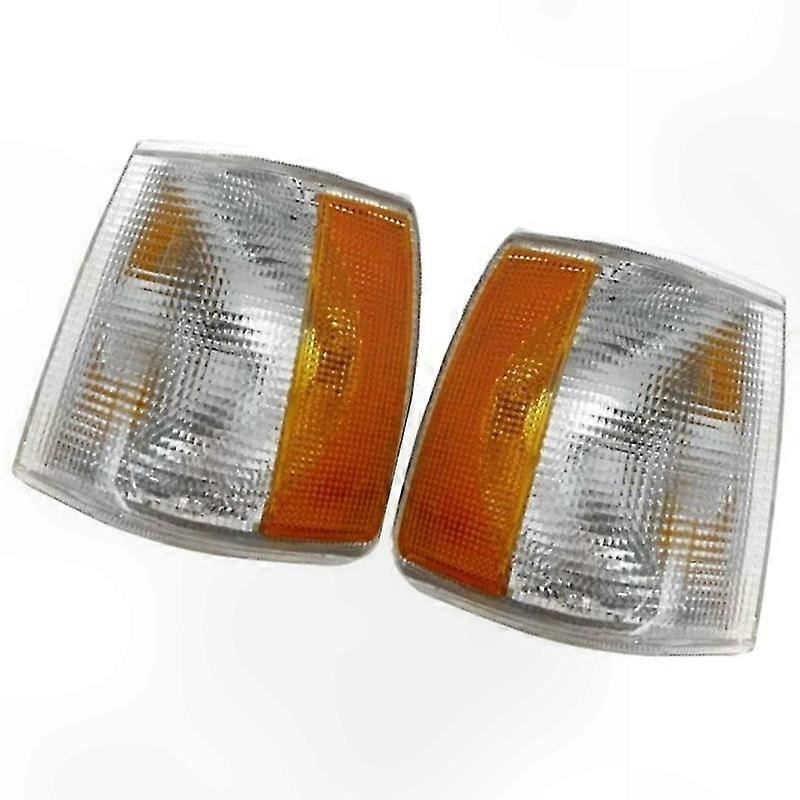 Front Turn Signal Lamps for 90-95 Sedan Models - Stylish Pair Replacement Left Right 1369