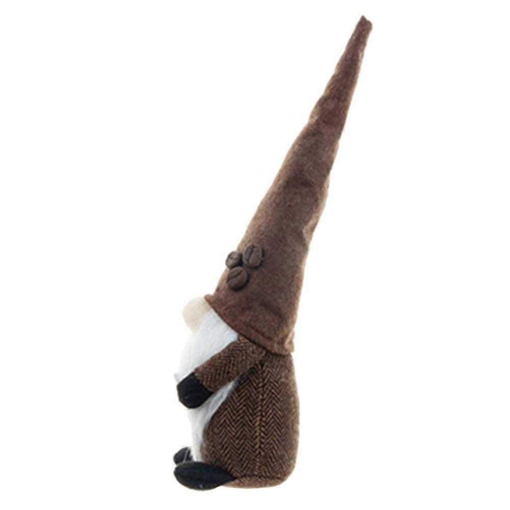 Coffee Gnome Plush Gnome Doll Decor for Decoration 3Pcs Display